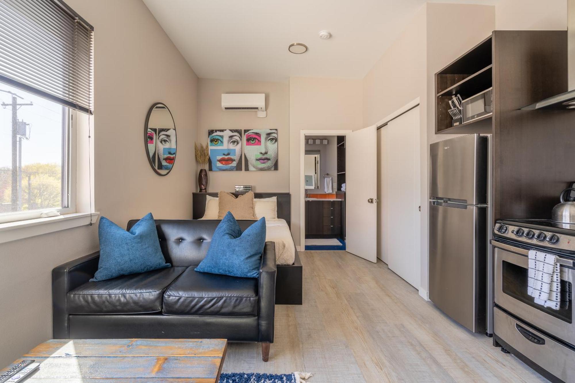 Sunny Studio Apartment - Food Carts, Coffee & Bars Portland Eksteriør billede