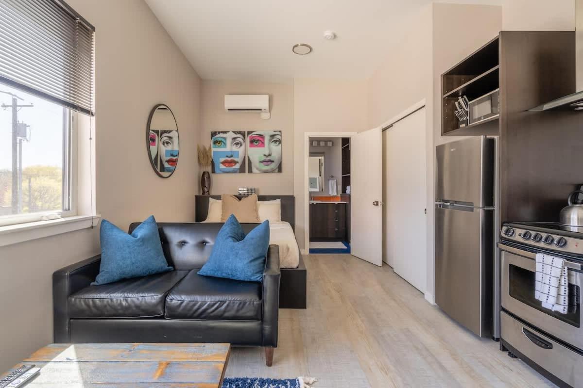 Sunny Studio Apartment - Food Carts, Coffee & Bars Portland Eksteriør billede